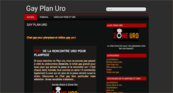 Desktop Screenshot of gayplan-uro.com