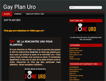 Tablet Screenshot of gayplan-uro.com